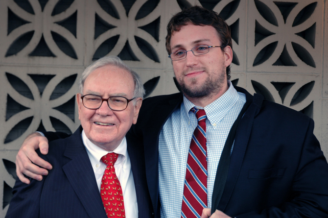 Mr. Buffett with Ian Fleming