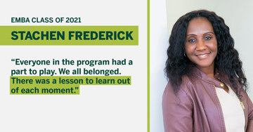 EMBA grad brings Equity, Diversity, and Inclusion to the forefront