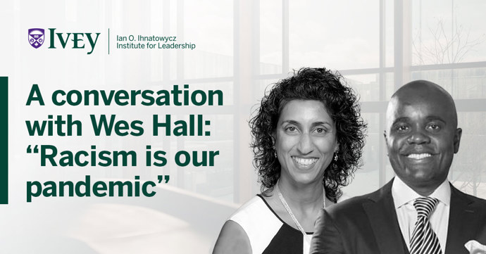 A conversation with Wes Hall:
