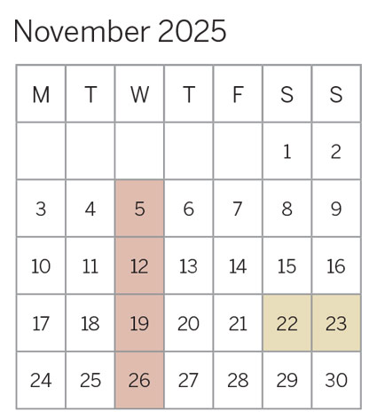 November 2025